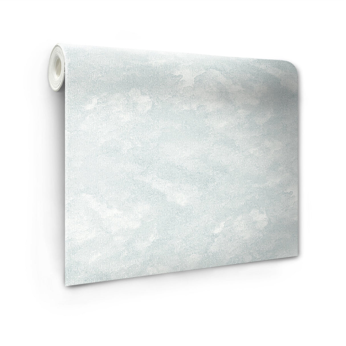 Declan Blue Peel & Stick Wallpaper with Raised Ink Clouds Pattern, Modern Style - NuWallpaper NUS4989