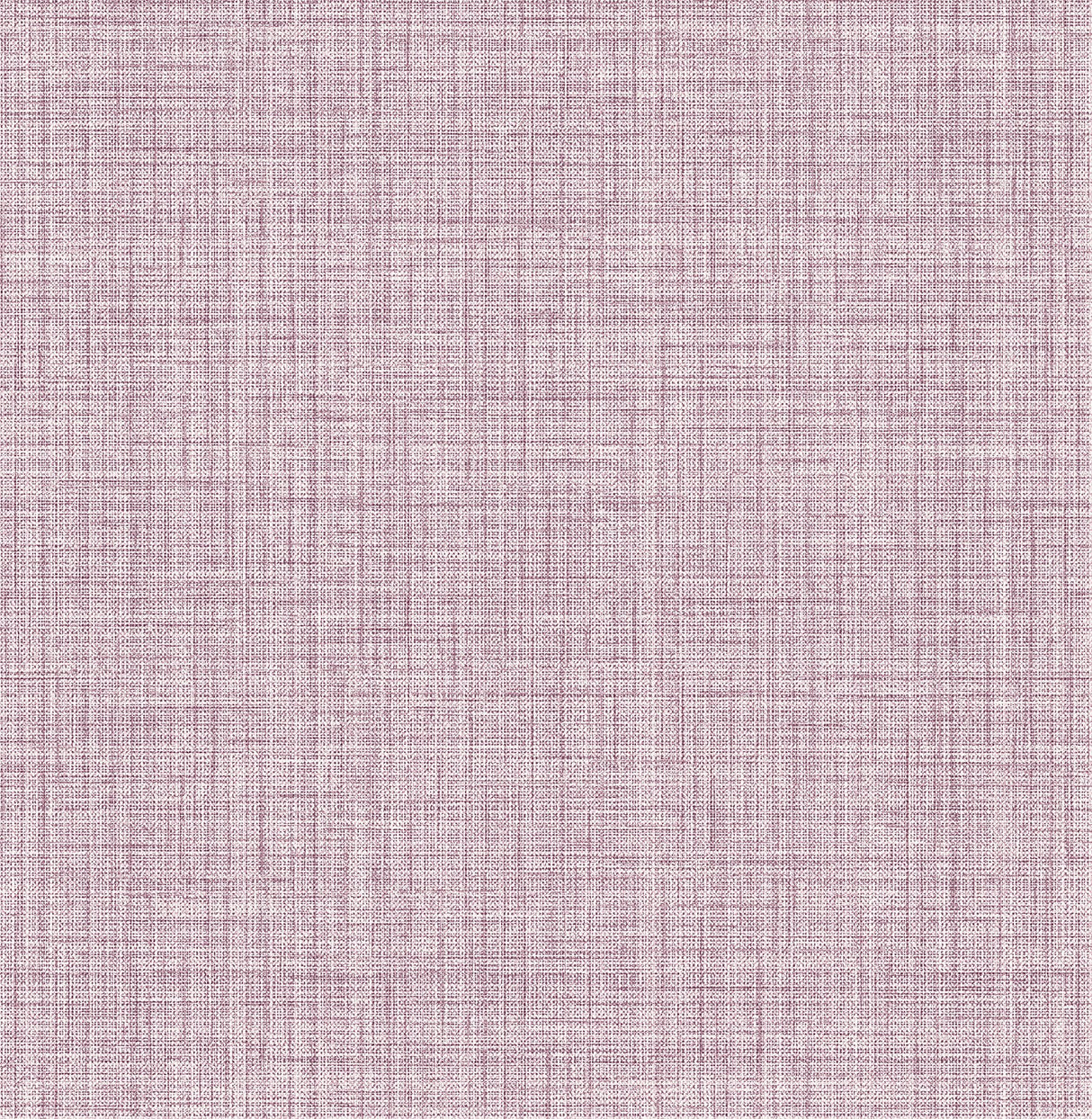 Lansdowne Purple Peel & Stick Wallpaper with Fabric Texture - NuWallpaper NUS4995