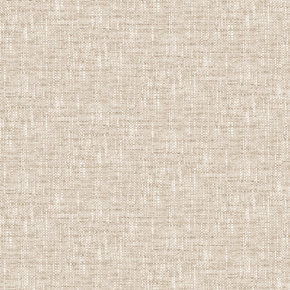 Poplin Tan Peel & Stick Wallpaper with Fabric Textures Pattern, Traditional Style - NuWallpaper NUS5002