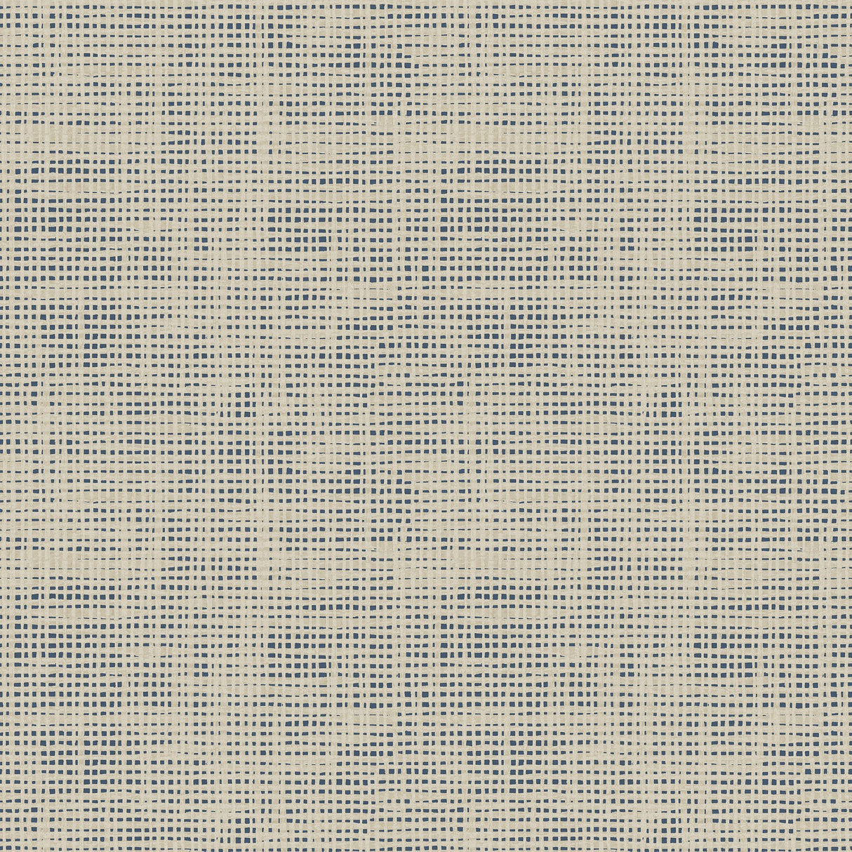Nolan Blue Faux Grasscloth Peel & Stick Wallpaper with Raised Ink Texture - NuWallpaper NUS6200