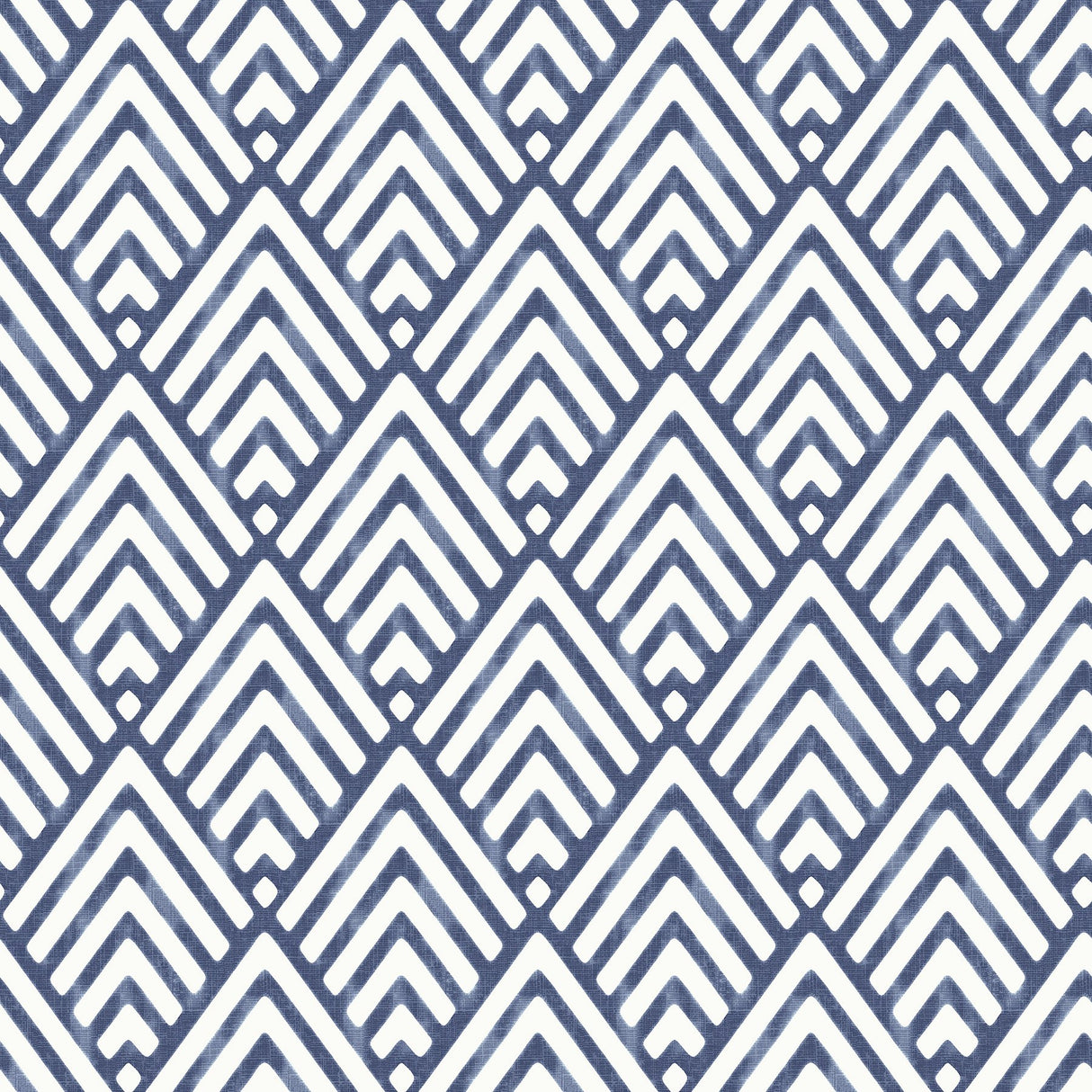 Arrowhead Deep Blue Geometric Peel & Stick Wallpaper - NuWallpaper NUS1701