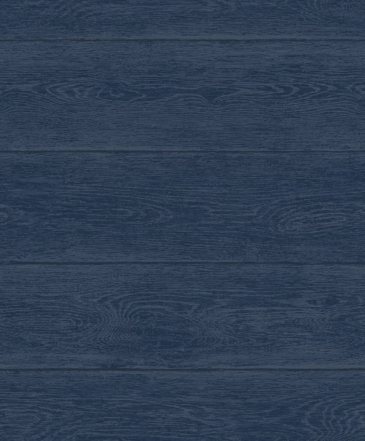Navy blue woodgrain peel and stick wallpaper pattern