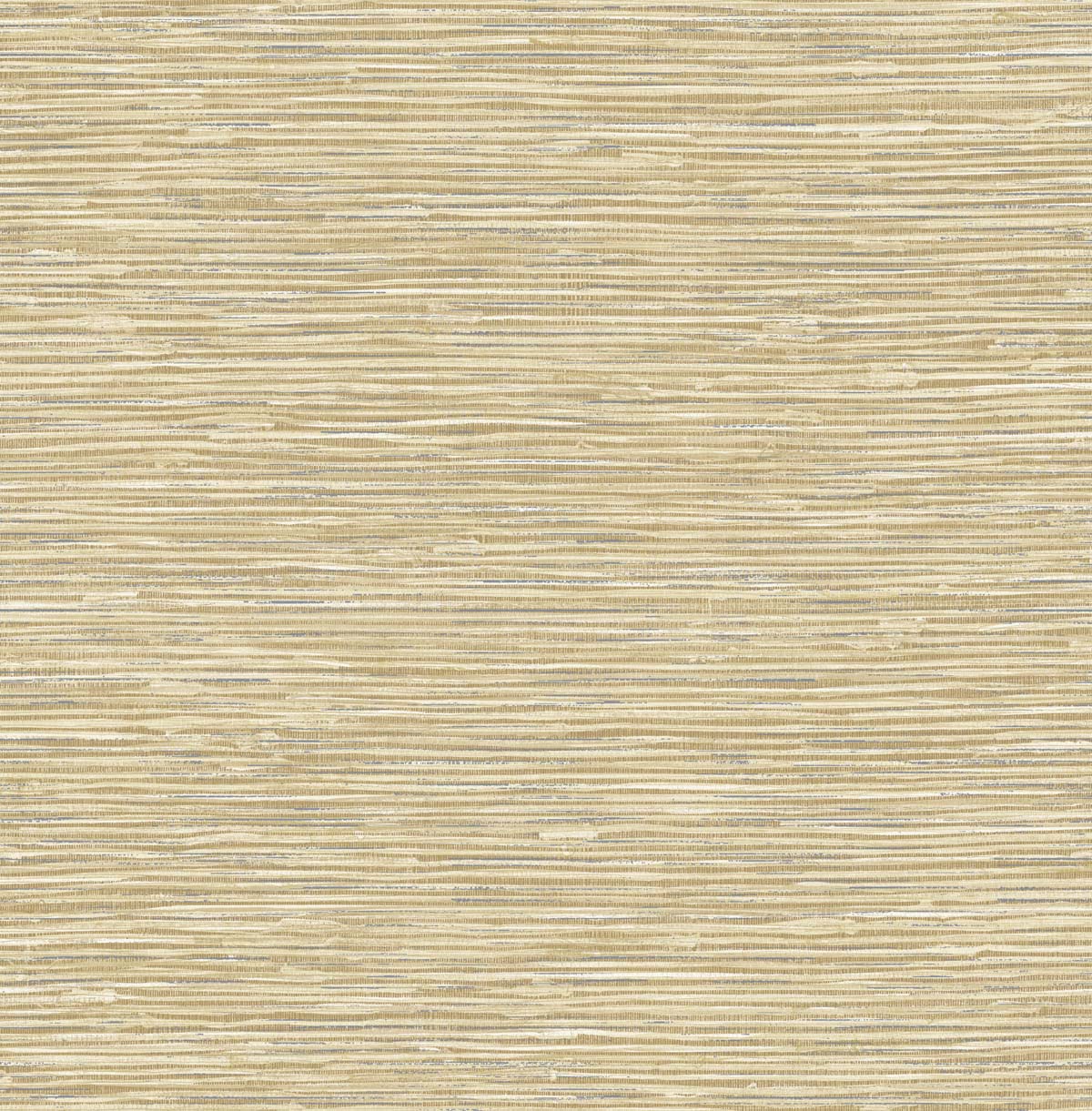 Cyrus Faux Grasscloth peel and stick wallpaper in khaki with metallic silver finish