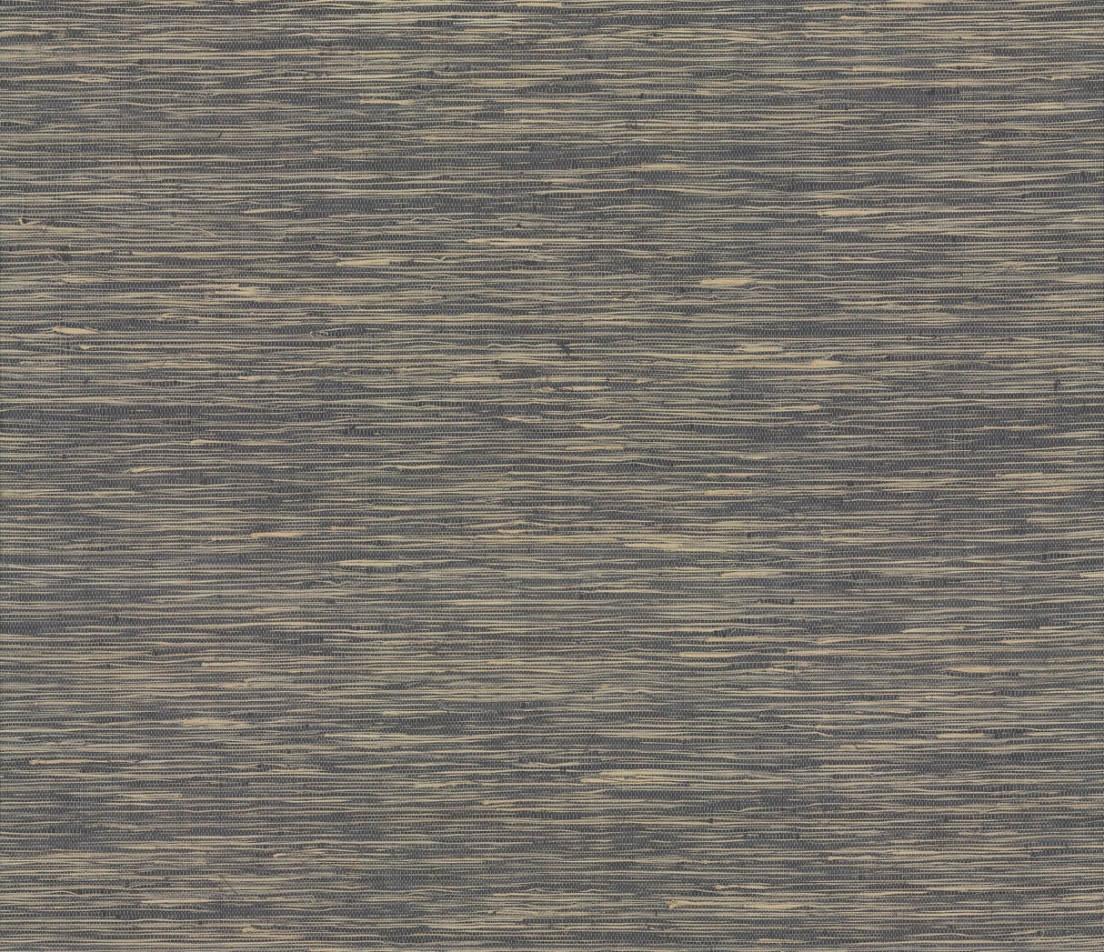 Threaded Jute Navy Wallpaper with Woven Grasscloth-Look Texture - York OG0520