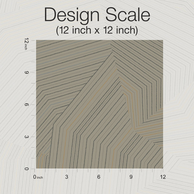 Dotted Maze Glint Geometric Metallic Wallpaper - York OI0613