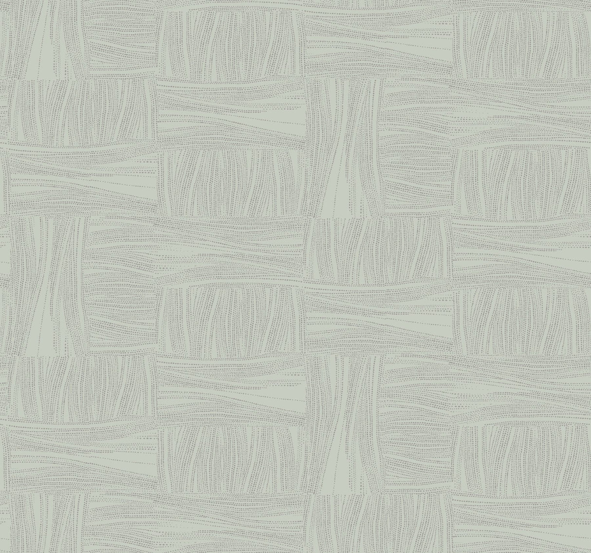Wicker Dot Sage Metallic Geometric Non-Woven Wallpaper - York OI0631