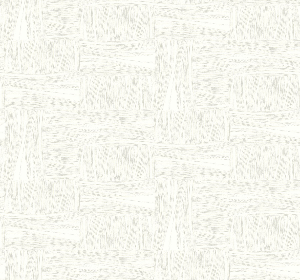 Wicker Dot Ivory Wallpaper with Metallic Geometric Dot Weave - York OI0636