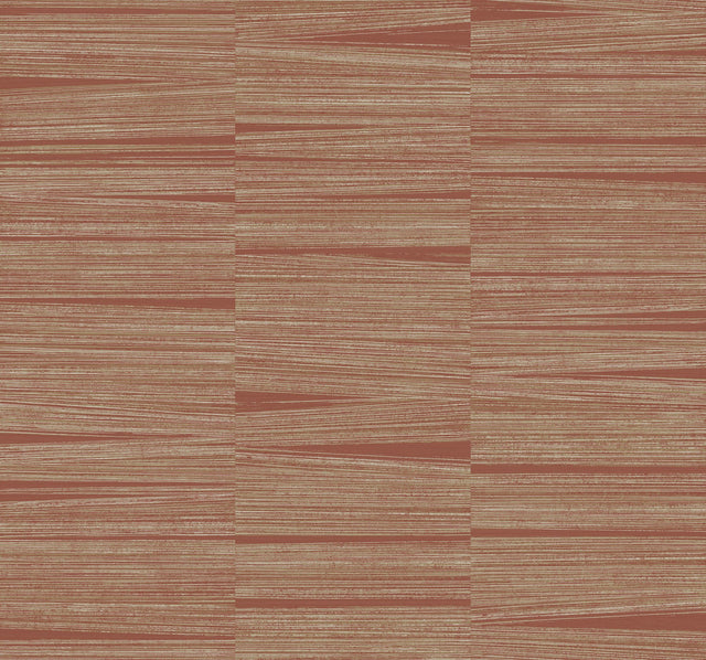 Line Stripe Brick Metallic Textures Wallpaper - York OI0662