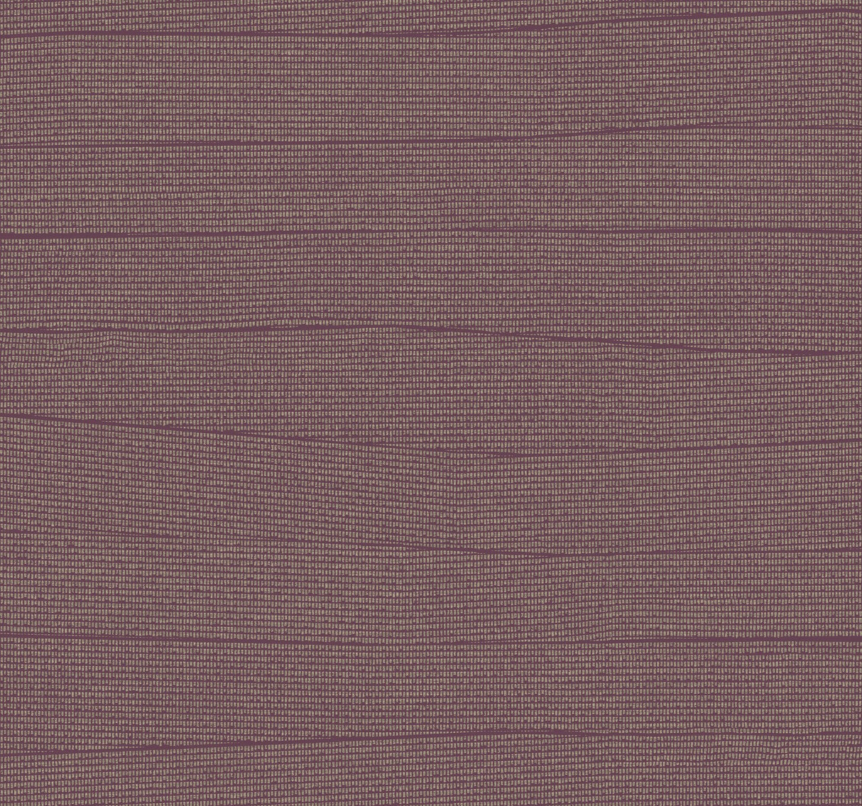 Natural Grid Mulberry Wallpaper with Metallic Geometric Lattice - York OI0691