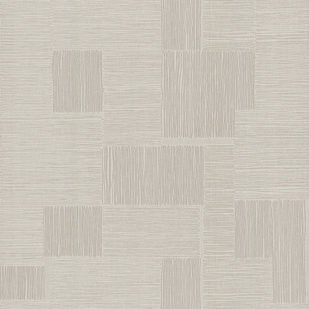 Contour Grey Geometric Metallic Vinyl on Non Woven Wallpaper - York OI0703
