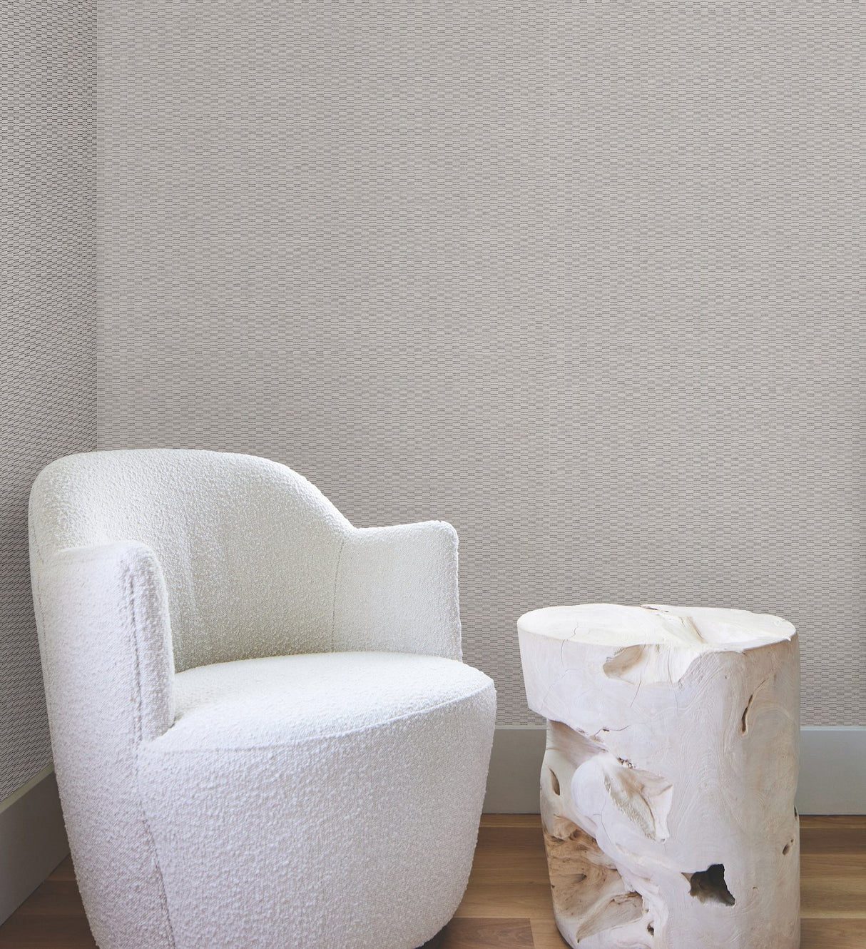 Checkerboard Grey Wallpaper with Textural Paperweave Plaid Pattern - York OI0722