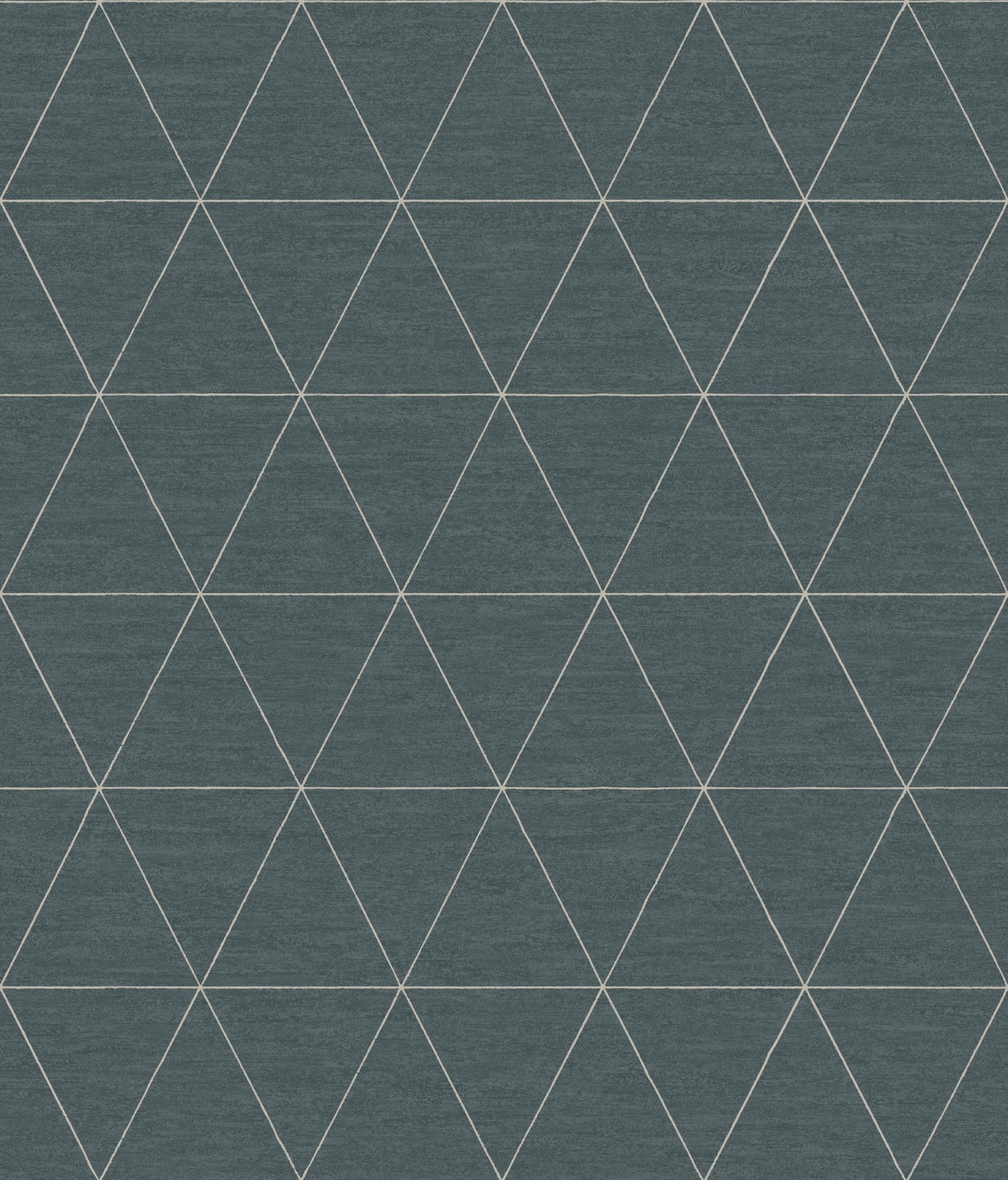 Ridge Dark Grey Geometric Wallpaper with Linear Triangle Motif - York OM3611