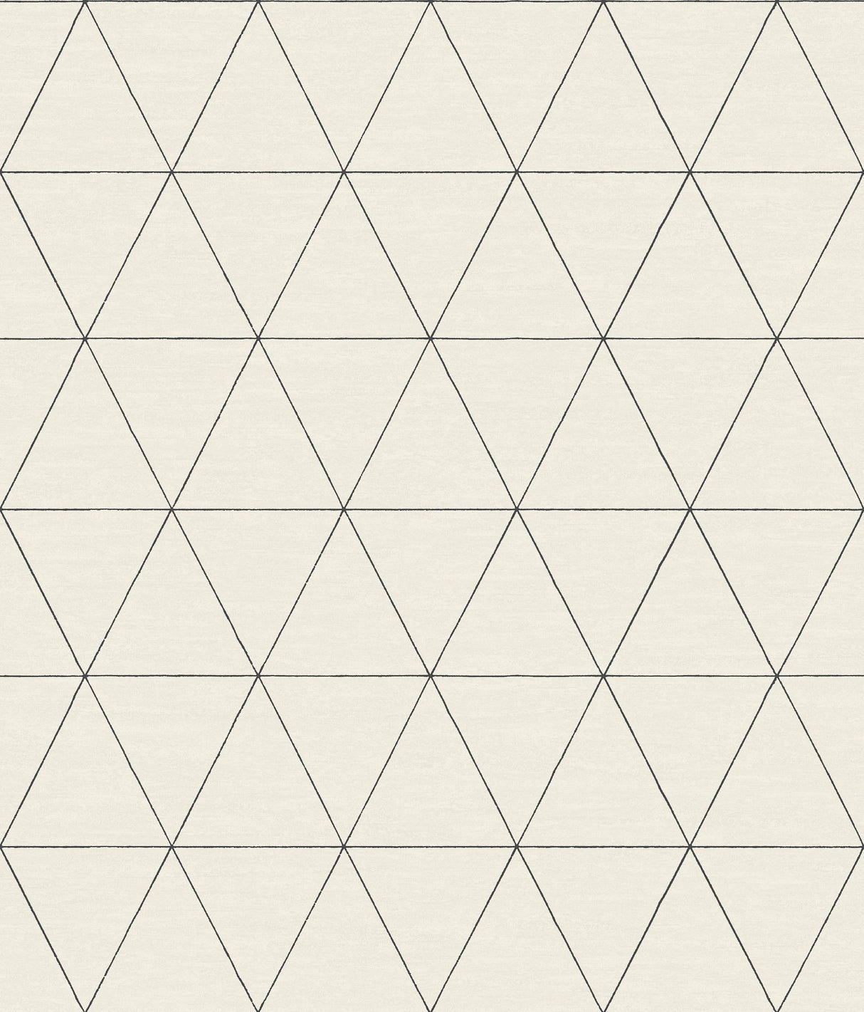 Ridge White & Black Wallpaper with Geometric Triangle Pattern, Modern Style - York OM3615