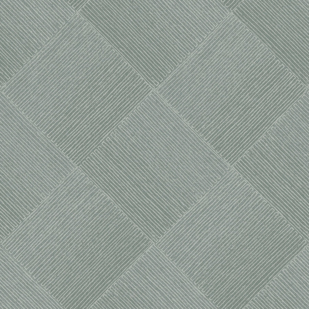 Channel Green Geometric Diamond Wallpaper - York OM3642