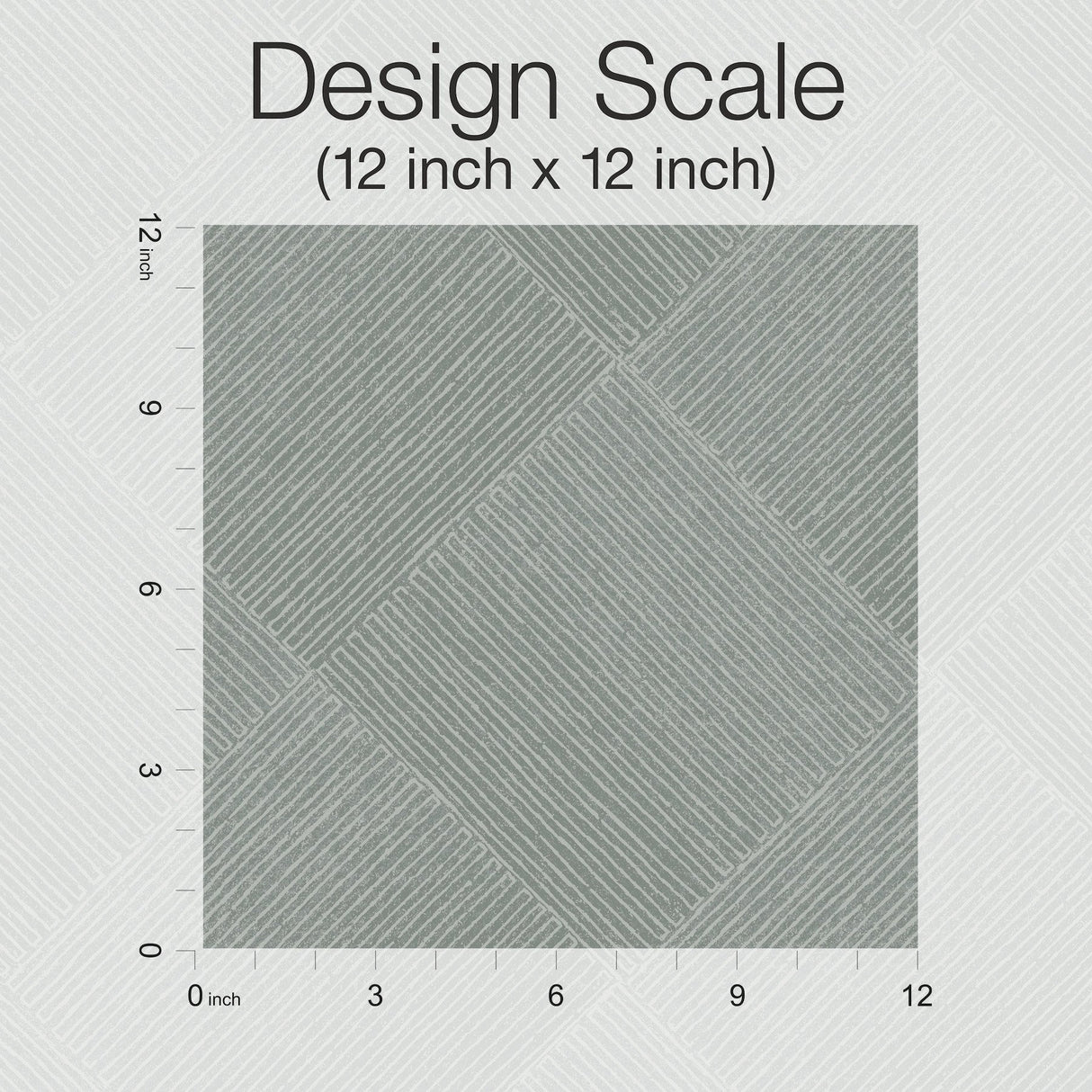 Channel Green Geometric Diamond Wallpaper - York OM3642