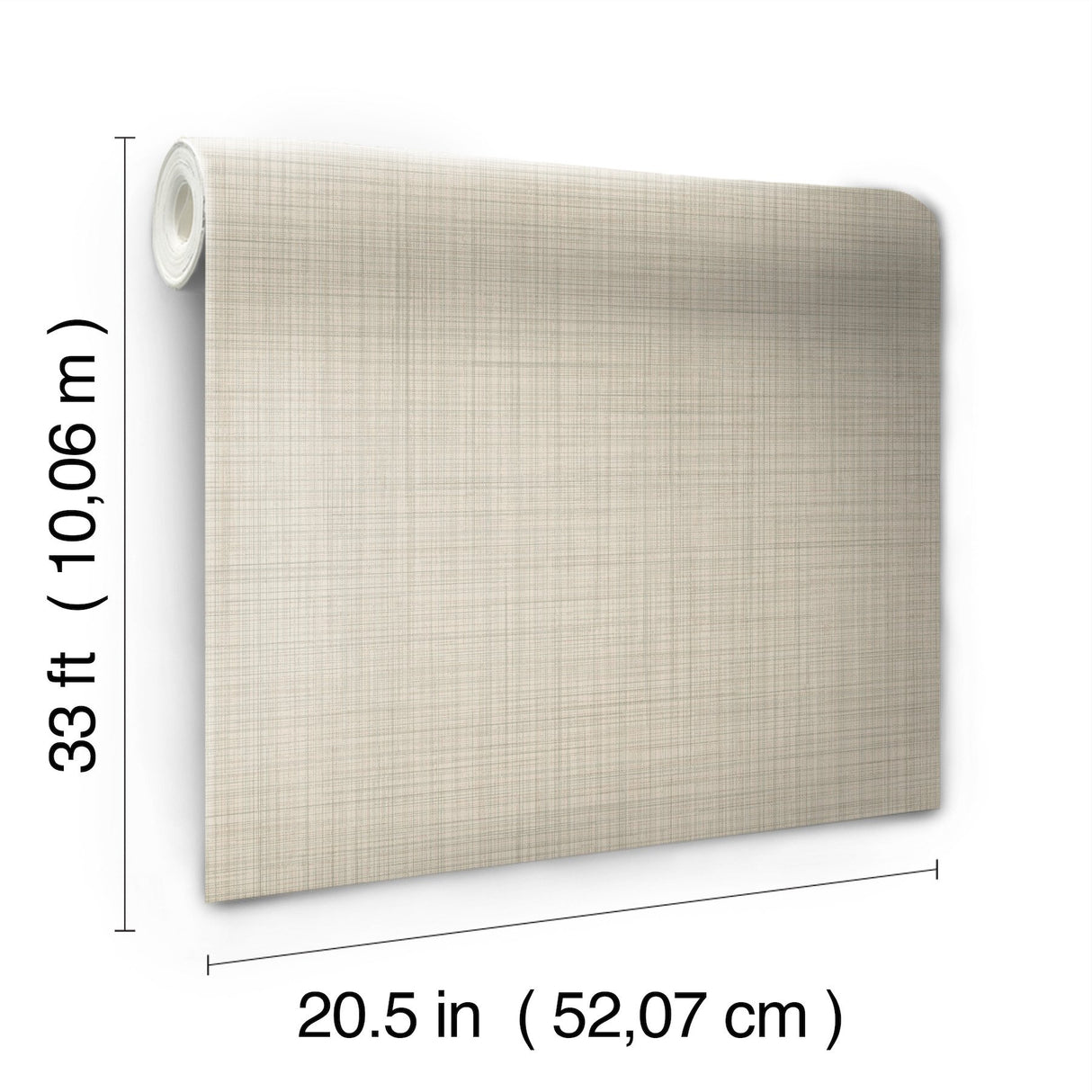 Traverse Brown Wallpaper with Woven Crosshatch Weave Pattern - York OM3654