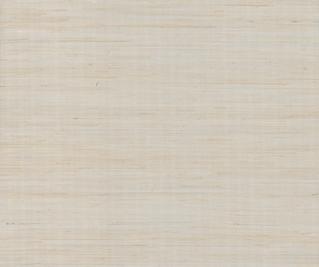 Jute Silver & Beige Metallic Grasscloth Wallpaper with Natural Jute Texture - York OS4321
