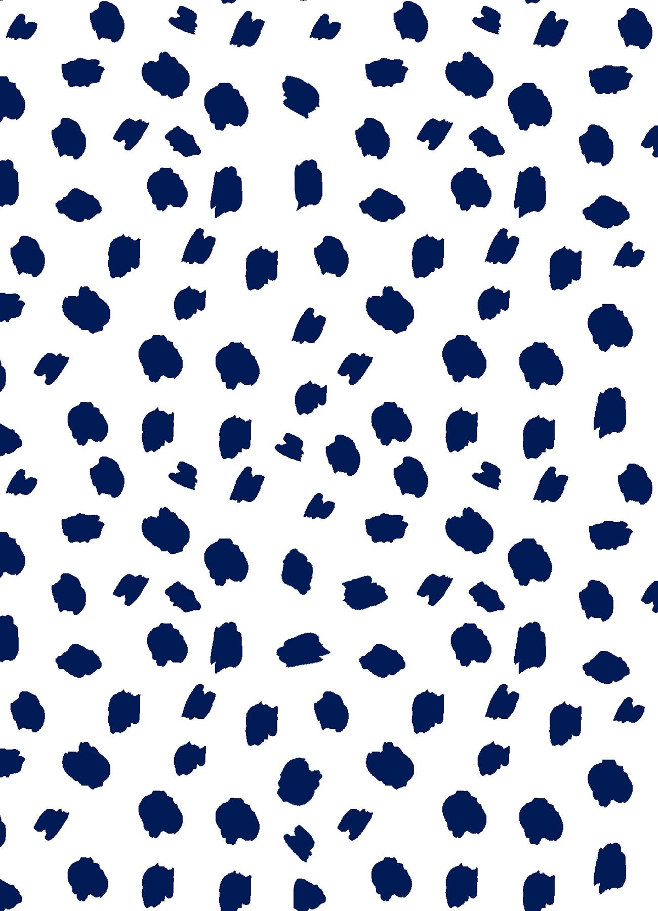 Spot The Fun Polka Dots Blue Peel & Stick Wallpaper with Abstract Polka Dot Pattern, Modern Style - PP4700