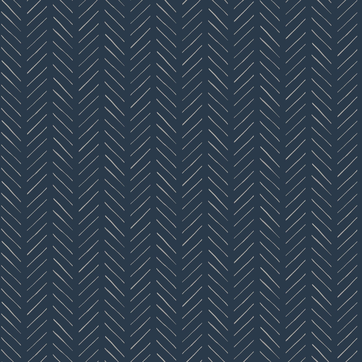Pick-Up Sticks Blue Peel & Stick Wallpaper with Small Chevron Herringbone Stripe - York PSW1022RL