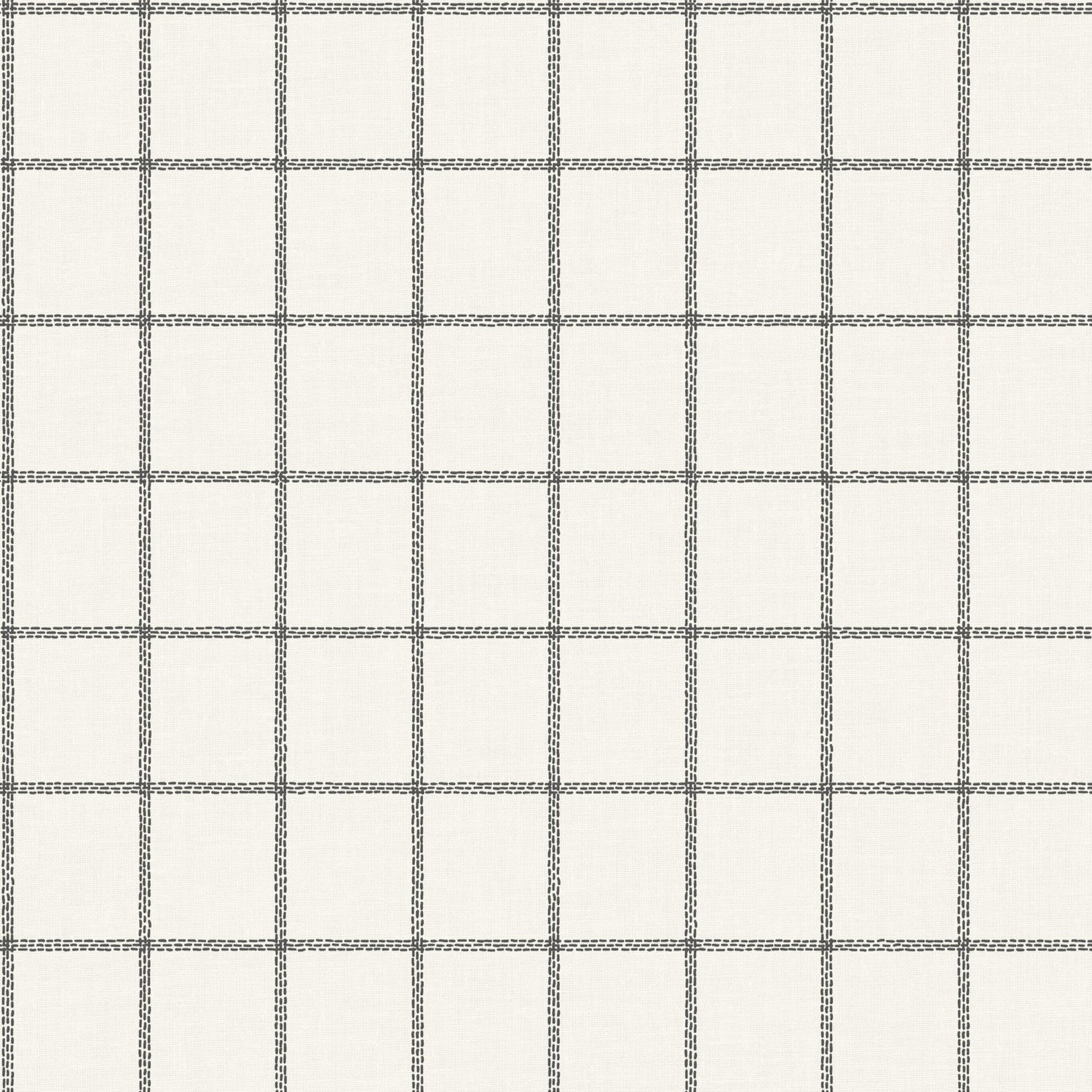 Sunday Best Black Peel & Stick Wallpaper with Plaid Grid Pattern - York PSW1023RL