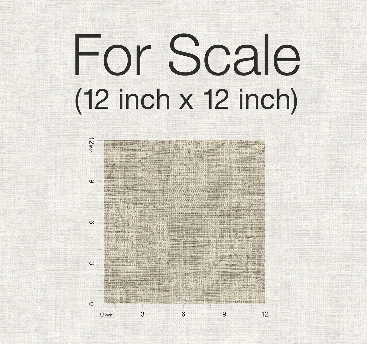 Papyrus Weave Neutral Peel & Stick Wallpaper with Textured Woven Look - York PSW1039RL