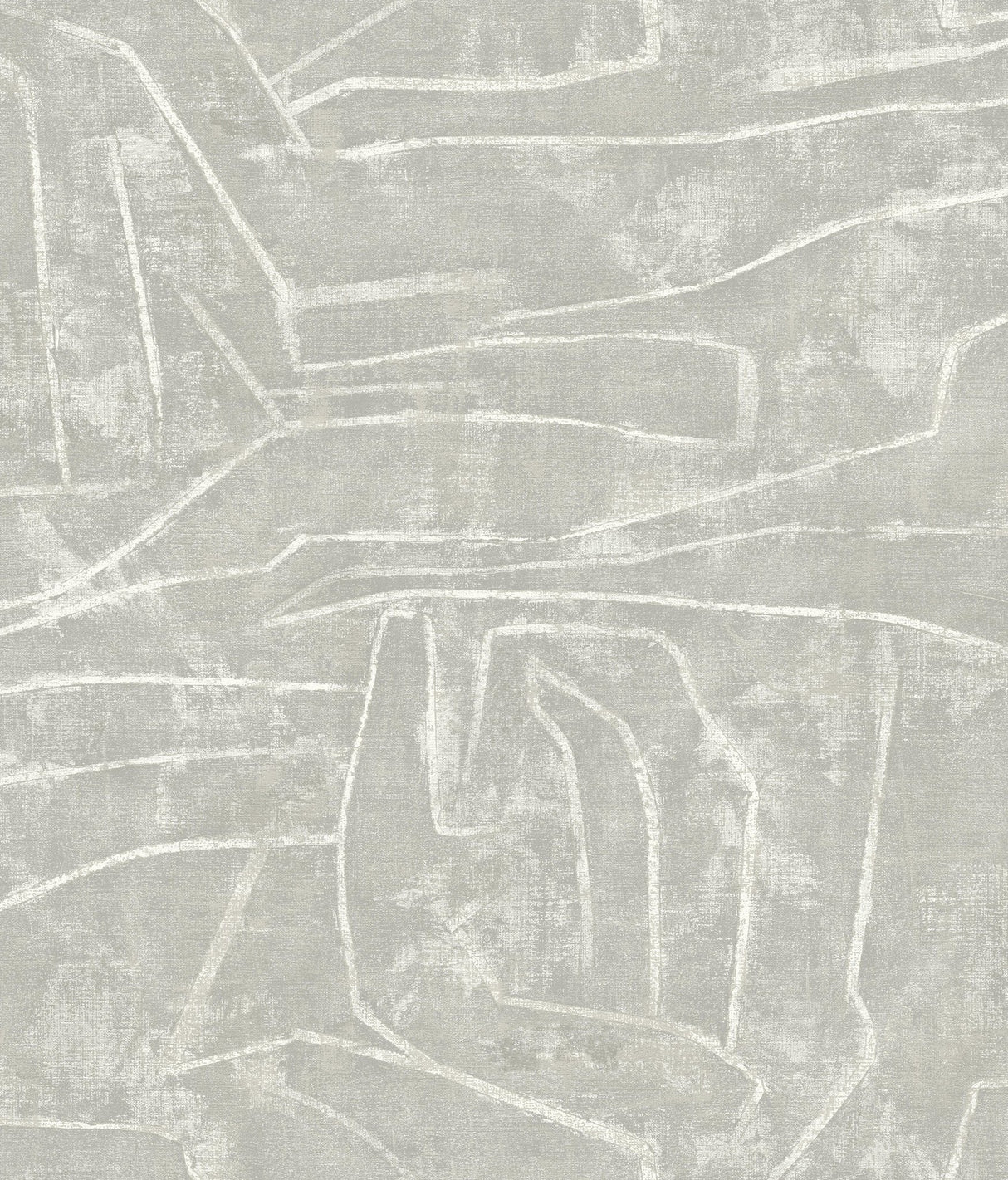 Urban Chalk Grey Premium Peel & Stick Wallpaper with Geometric Chalk Motif - York PSW1069RL