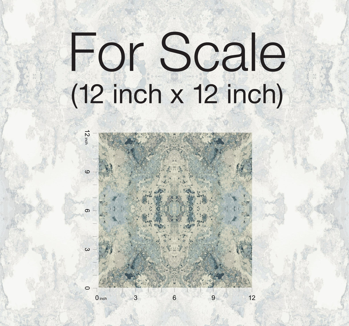 Inner Beauty Mist Peel & Stick Wallpaper with Geode Kaleidoscope Pattern - York PSW1090RL