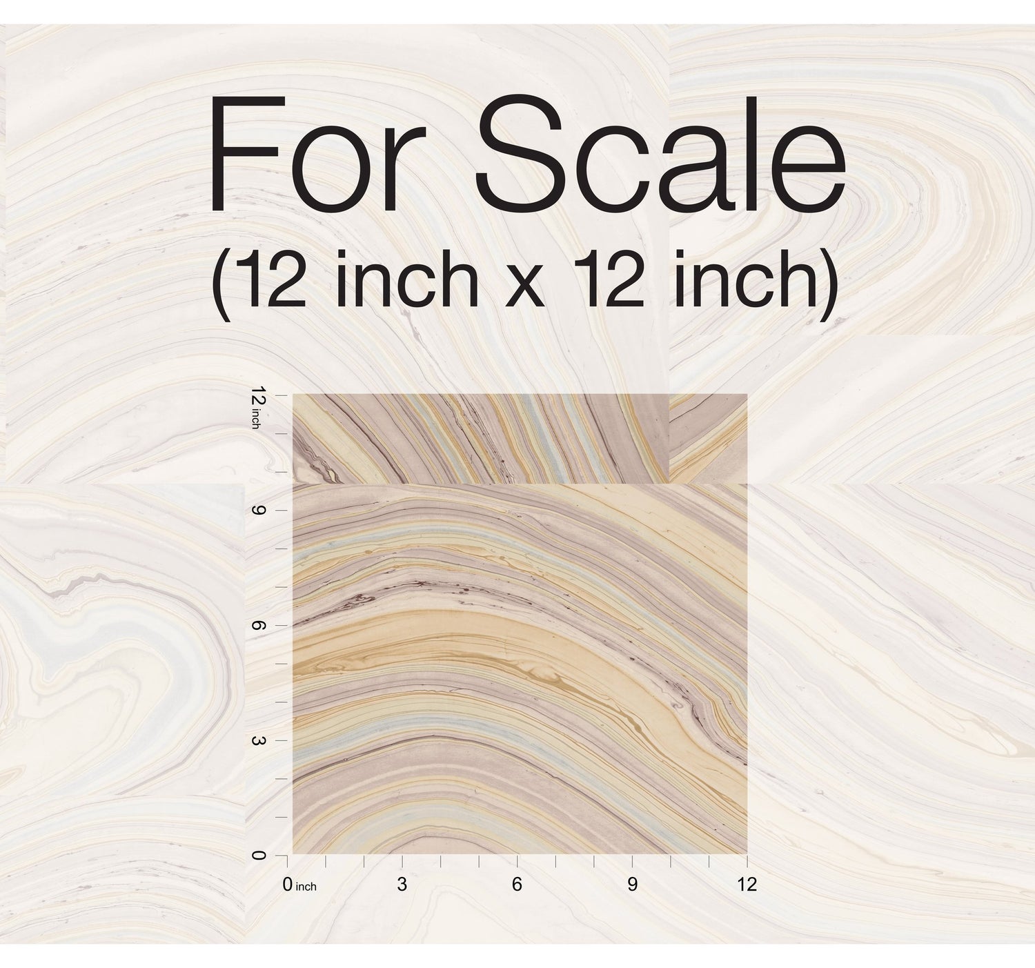 Onyx Purple Peel & Stick Wallpaper with Bohemian Marbled Tile Motif - York PSW1093RL