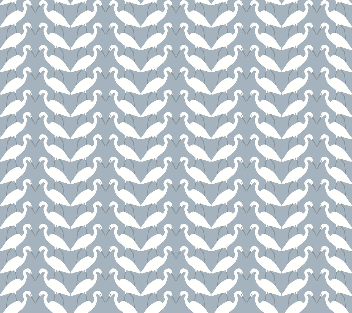 Elegant Birds Blue Peel & Stick Wallpaper with Matte Non-Woven Animal Motif - York PSW1347RL