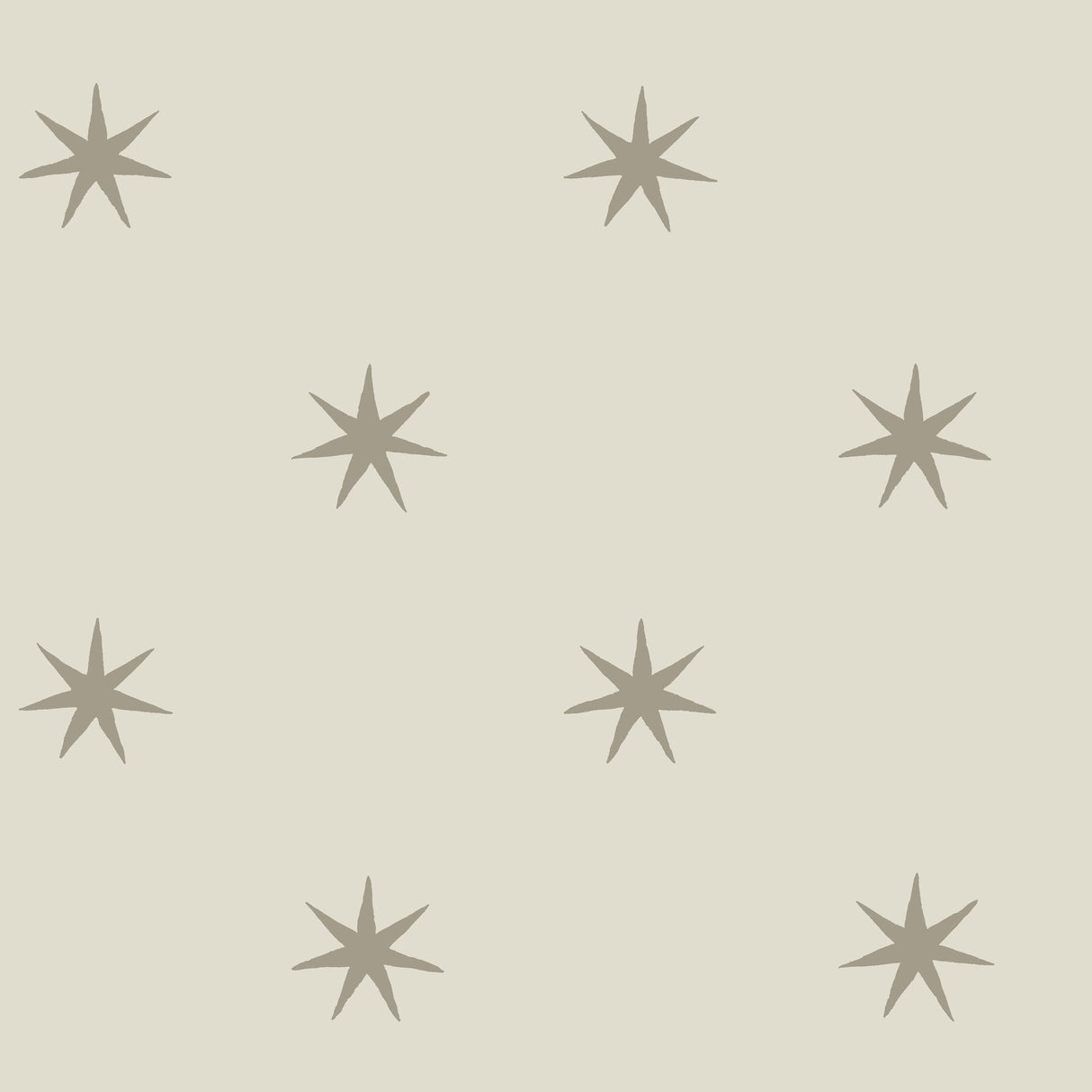 Star Splendor Wicker & Metallic Glint Peel & Stick Wallpaper with Bohemian Metallic Star Motif - York PSW1452RL