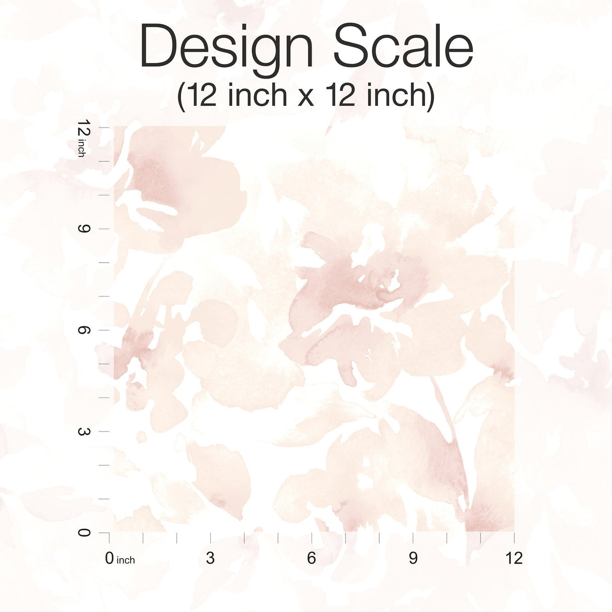 Renewed Floral Pink Peel & Stick Wallpaper with Watercolor Floral Pattern - York PSW1493RL