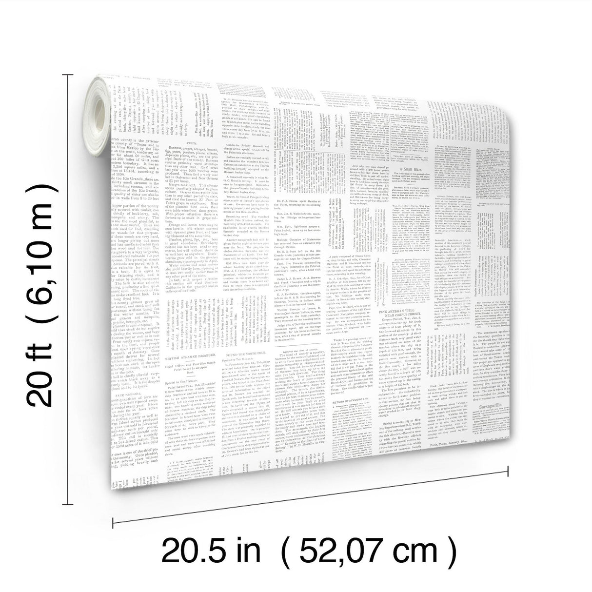 Crafted Editorial Charcoal Wallpaper with Words & Letters Matte Peel & Stick Non Woven Style - York PSW1497RL