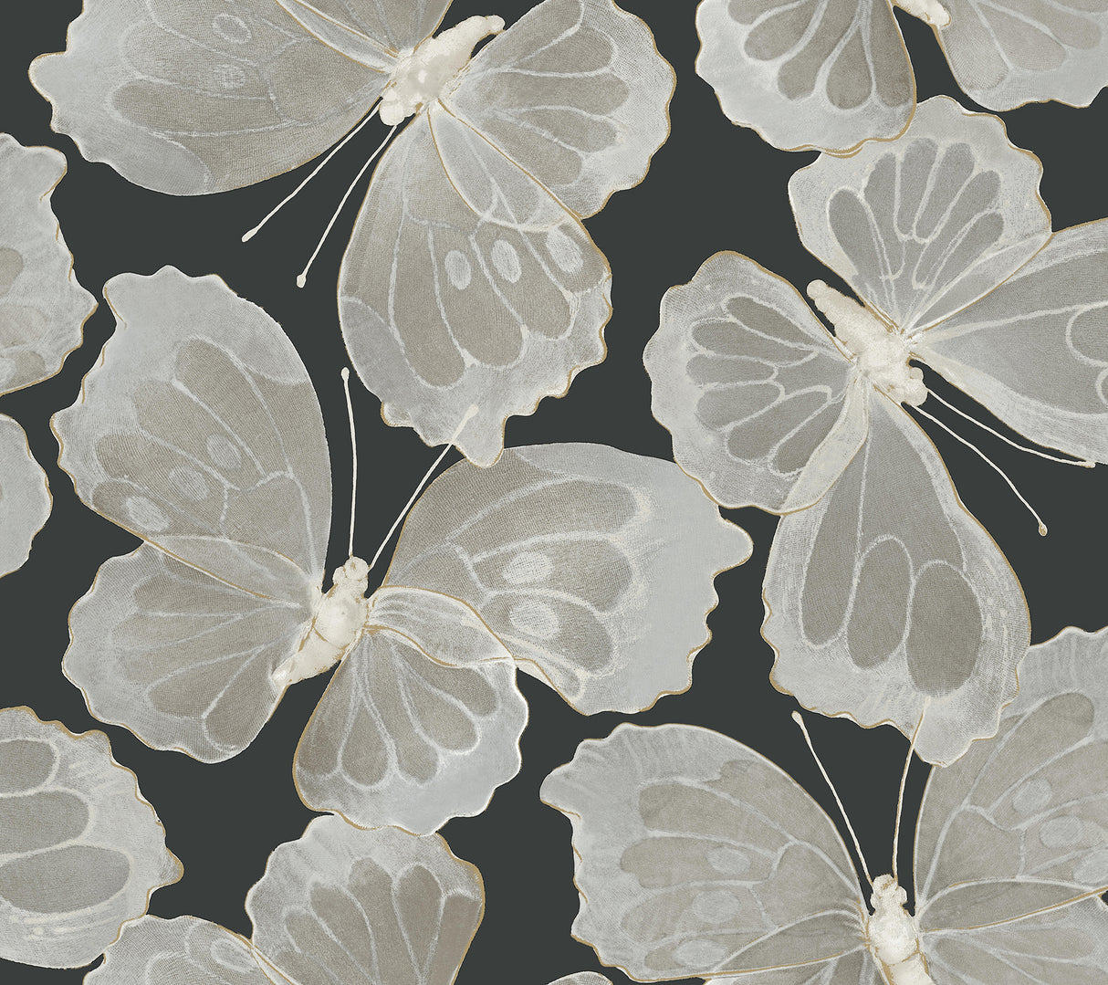 Monarch Onyx Peel and Stick Wallpaper by York Wallcoverings - PSW1565RL