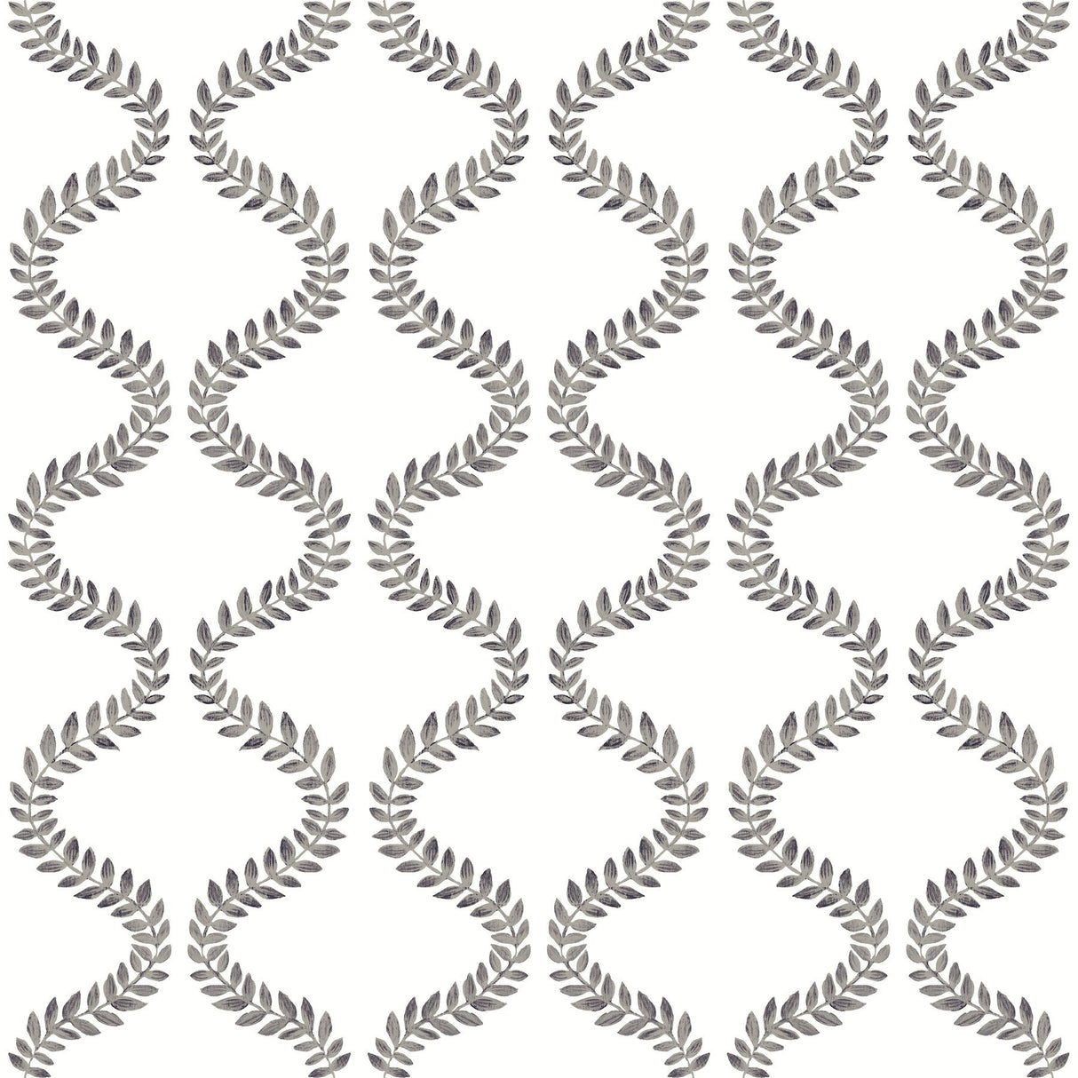Florentine Soft Black Vine Trellis Peel & Stick Wallpaper with Botanical Trellis Pattern - York PSW1572RL