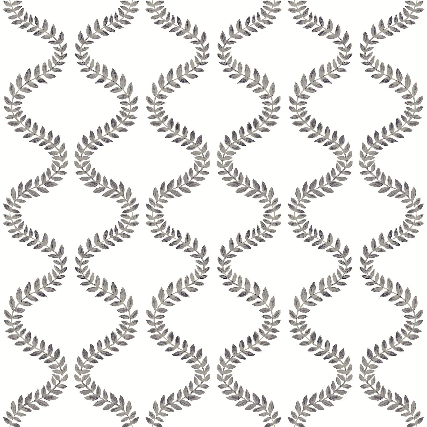 Florentine Soft Black Vine Trellis Peel & Stick Wallpaper with Botanical Trellis Pattern - York PSW1572RL