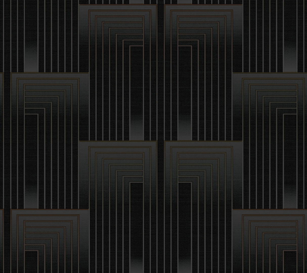 Vanishing Black & Copper Peel & Stick Wallpaper by Candice Olson - PSW1607RL