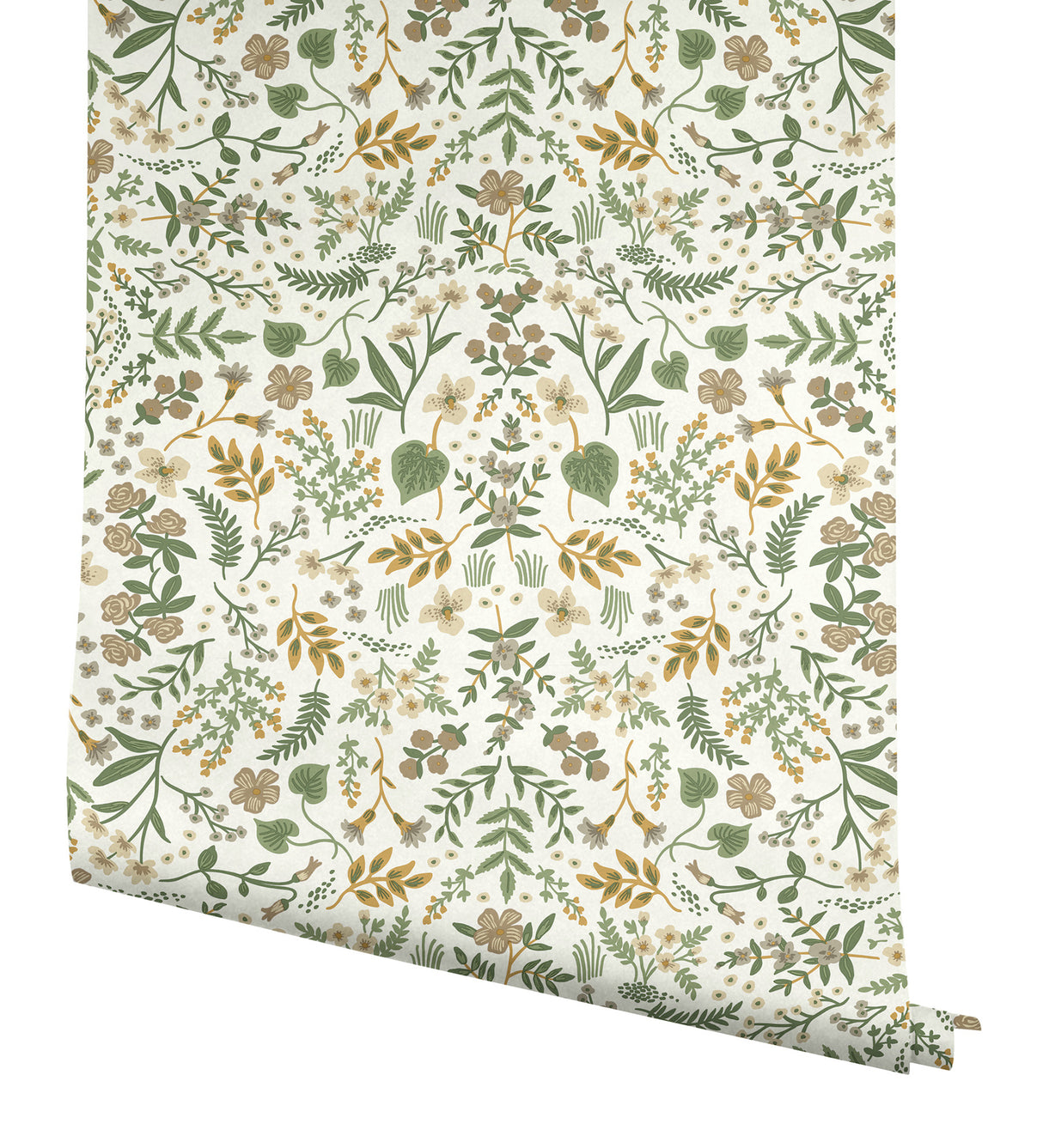 Wildwood Linen by Rifle Paper Co. Peel & Stick Floral Wallpaper – York Wallcoverings PSW1625RL