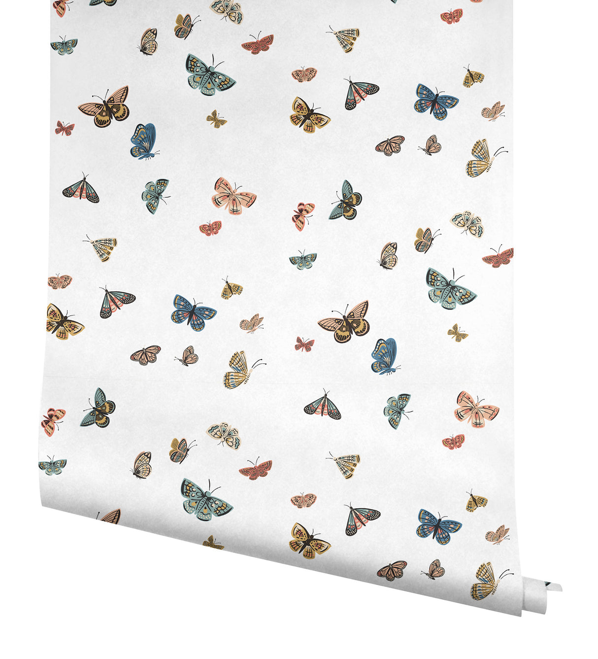 Butterfly House White by Rifle Paper Co. Peel & Stick Wallpaper – York Wallcoverings PSW1632RL