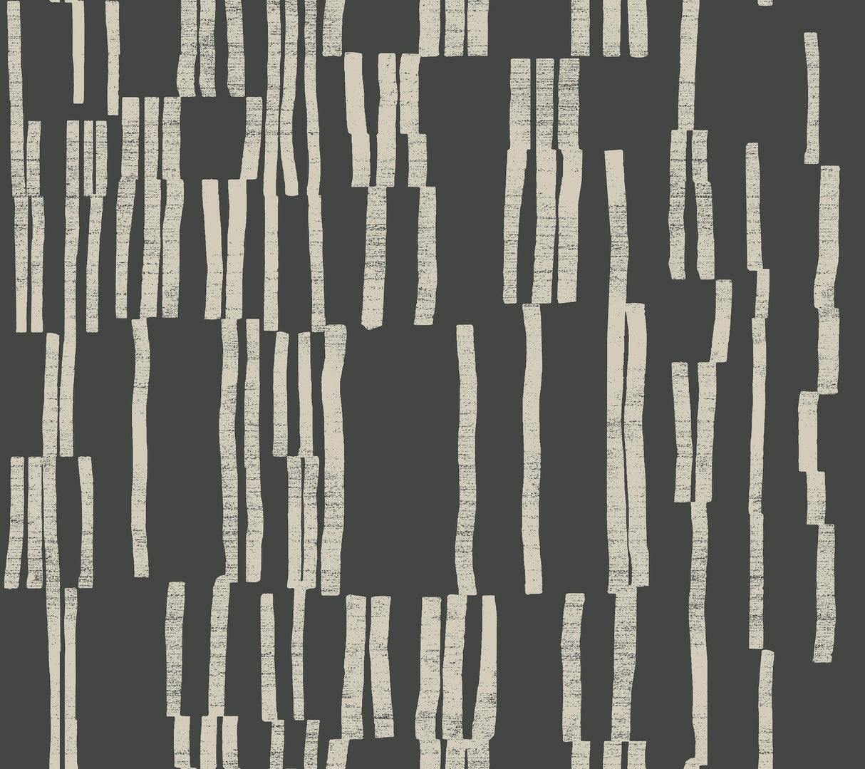 Koso Black & Taupe Premium Peel & Stick Wallpaper by Nikki Chu for York Wallcoverings, PSW1663RL