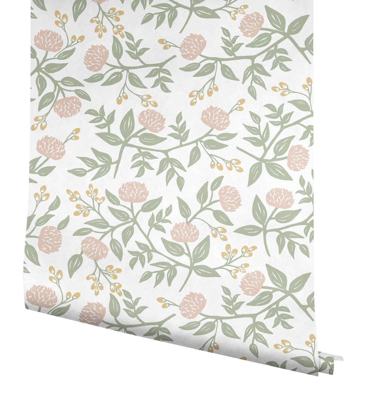 Peonies Blush by Rifle Paper Co. Floral Premium Peel & Stick Wallpaper – York Wallcoverings PSW1685RL