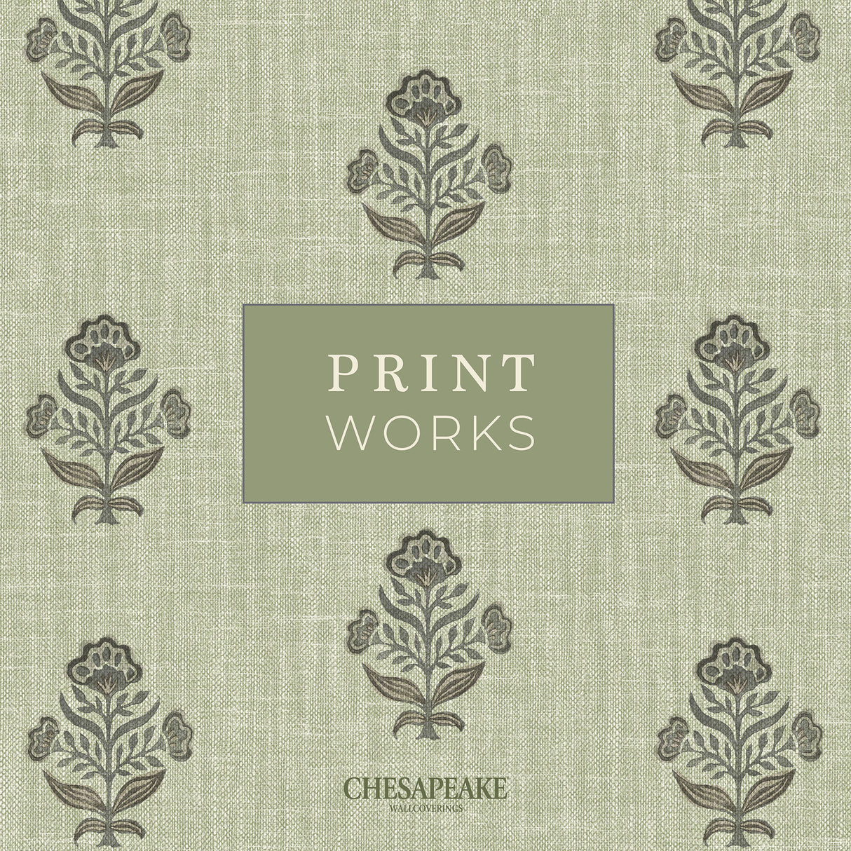 Goldfinch Blue by Chesapeake Birds and Blooms Wallpaper – Brewster Home Fashions 4148-27414