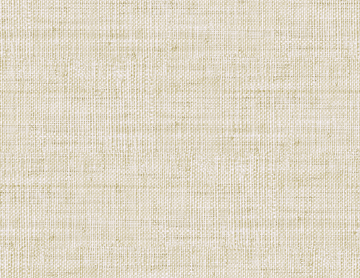 Wild Bind ivory faux weave textured vinyl wallpaper