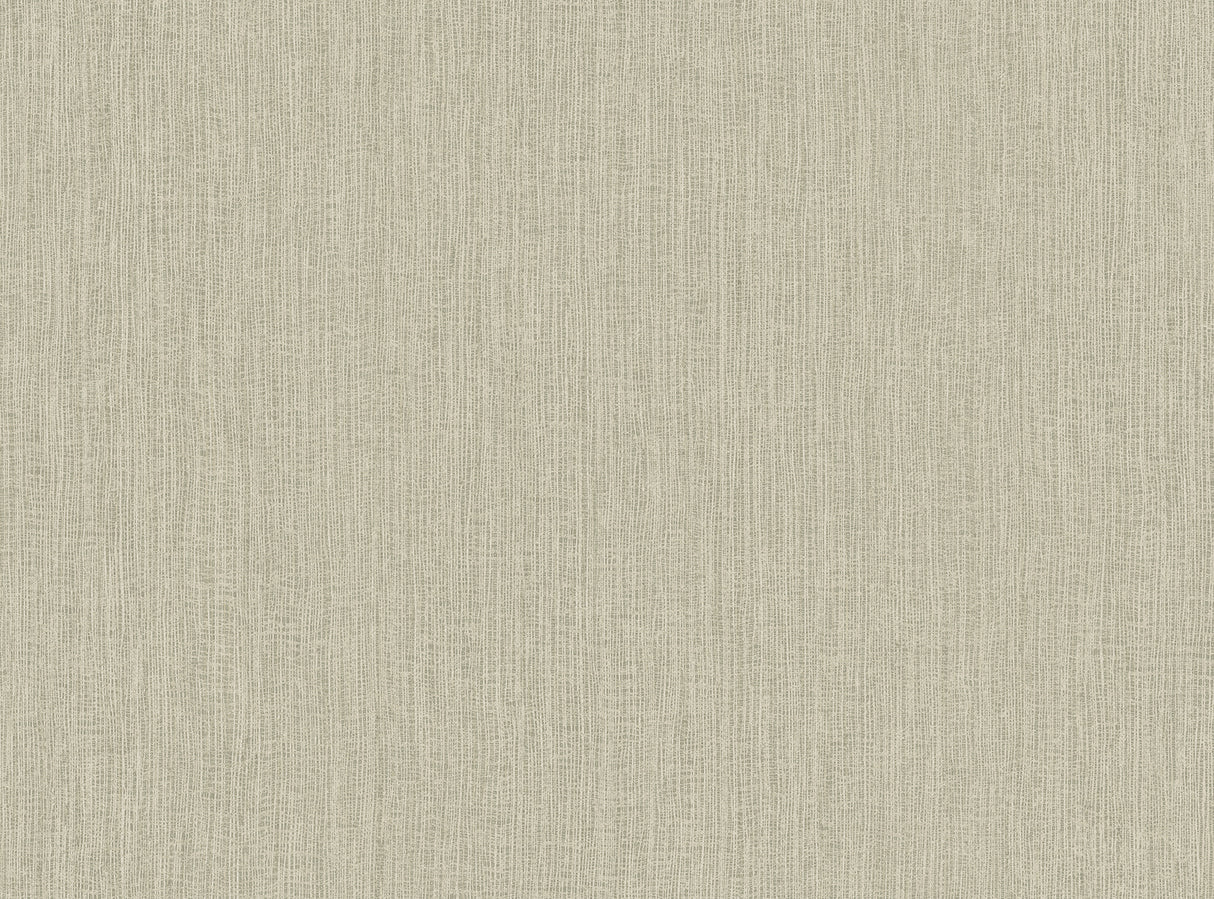 Natural Tether wallpaper in Seashell with a subtle woven stria texture