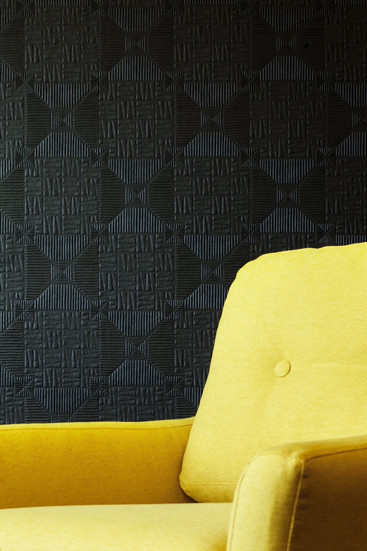 Inca Paintable Tribal White Wallpaper with Geometric Tribal Texture - Brewster RD0145