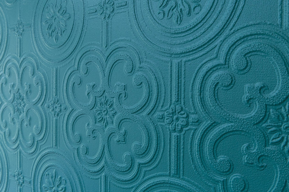 Egon White Paintable Textured Vinyl Wallpaper