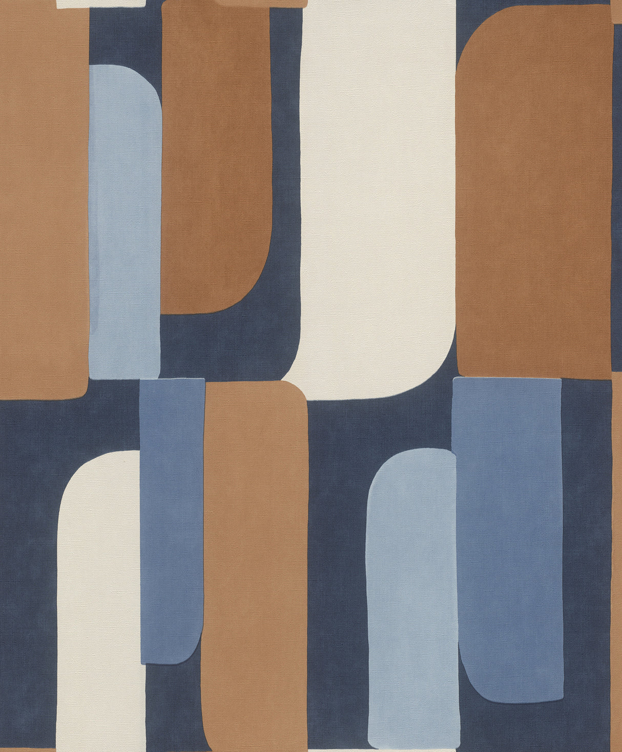 Derain Blue Geometric Wallpaper by Rasch – RH330519 roll and pattern