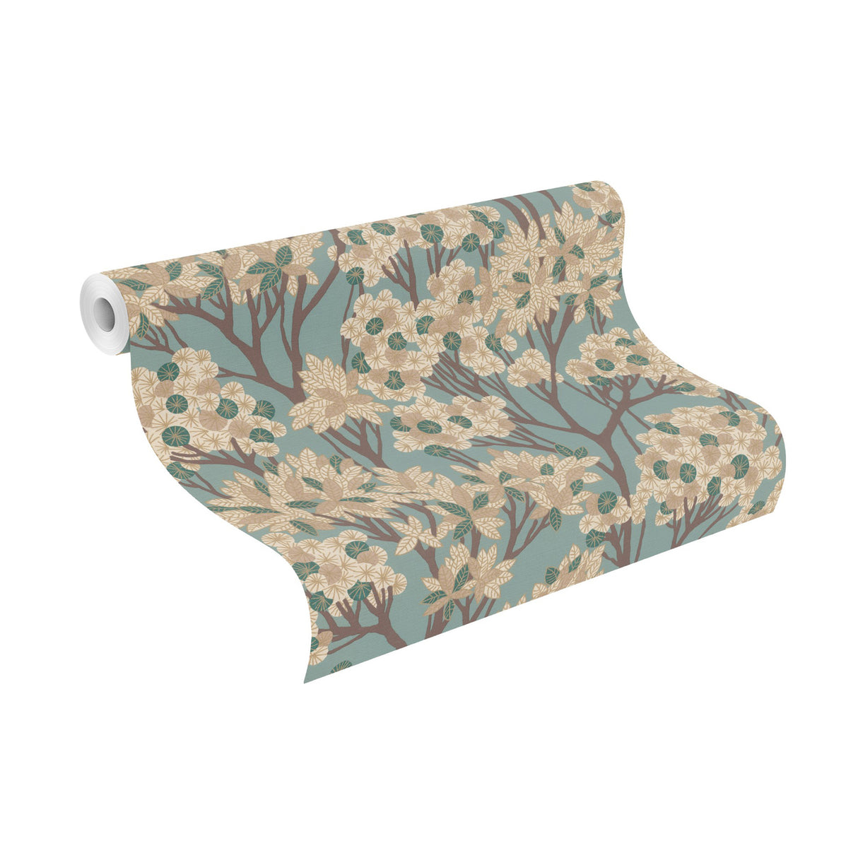Stickley Sky Blue by Rasch Tree Wallpaper – Brewster Home Fashions RH580013