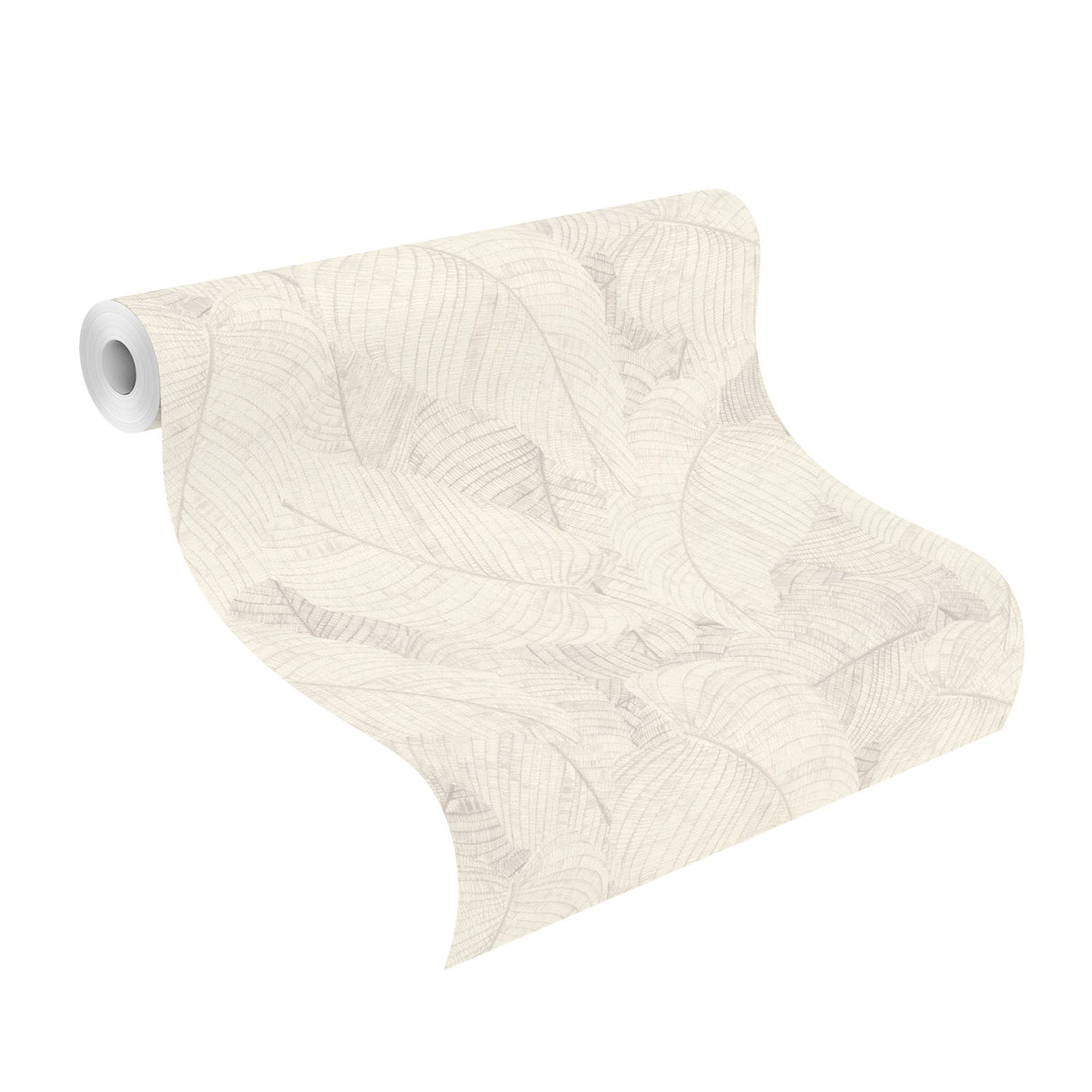 Galner Ivory by Rasch Leaves Wallpaper- Brewster Home Fashions RH720525