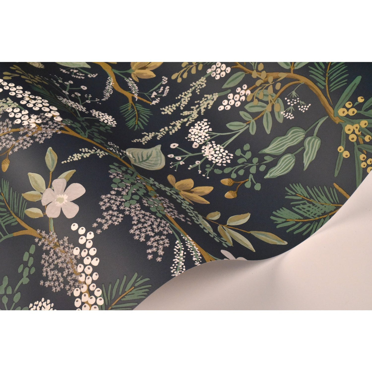 Juniper Forest Pine Wallpaper with Botanical Woodland Motif - York RI5165