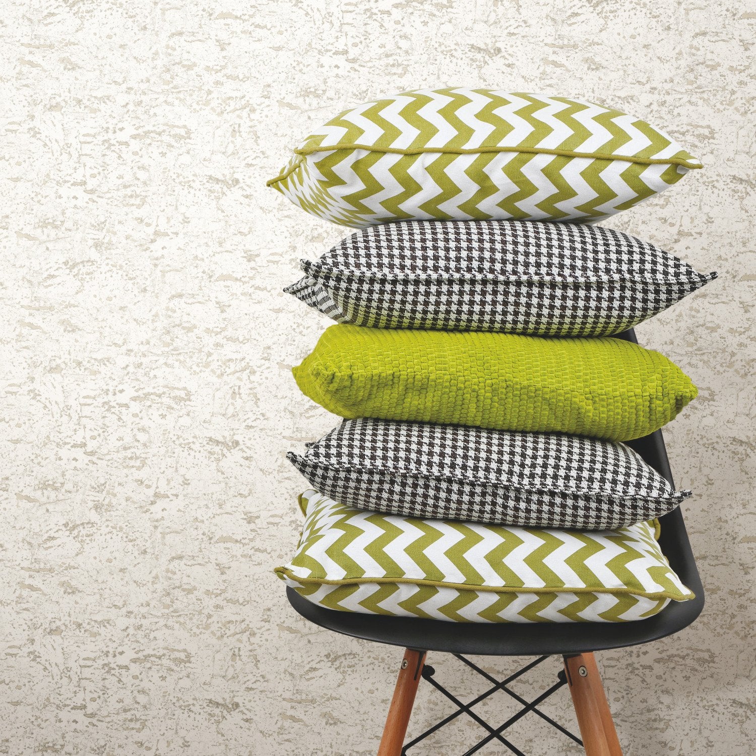 Faux Cork White Peel & Stick Wallpaper with Metallic Accents - York RMK11194WP